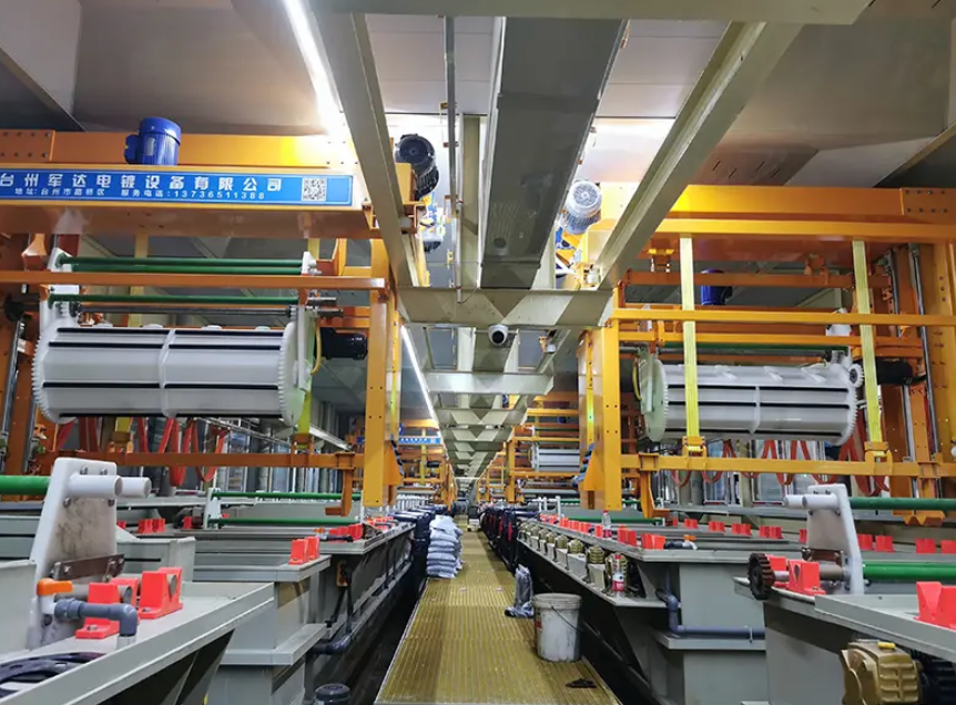 China Copper-Nickel-Chrome Barrel Plating Equipment for High-Performance Finishing