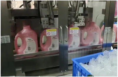 100ml 500ml 5000ml Laundry Detergent Liquid Shower Gel and Shampoo Two-Head Filling Machine