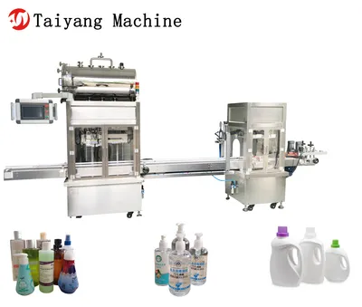 50-80 Bottles/Minute Filling Speed Liquid Double - Head Cap Filling Machine Equipment