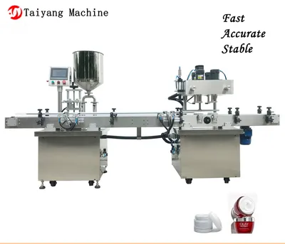 Cosmetics Machinery Automatic High-Precision Cream Filling Machine