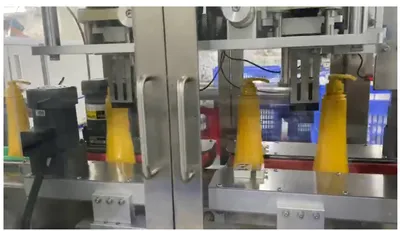 Double Screw Cap High - Speed Washing Liquid Shower Gel Filling Machine