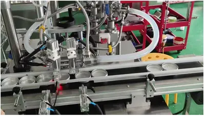 Factory Price High Quality Stainless Steel Double - Head Cream Filling Machine