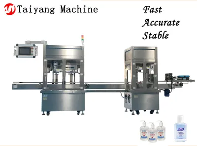 Full Automatic Glass and Plastic Bottle Making Machine Double-Head Filling Machine