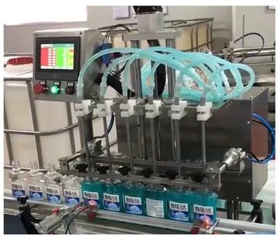 High Filling Precision Six-Head Water Bottle Filling and Sealing Machine