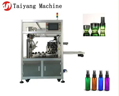 High Speed Double - Head Rotary Liquid Filling Machine with High Viscosity