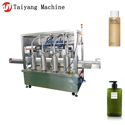 Liquid Laundry Liquid Cream System Complete Production Line Filling Machine