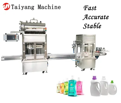 PLC Control 304 Stainless Steel High Quality Double-Head Liquid Filling Machine