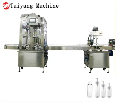 PLC Control Electric High Quality High Foam Water Six - Head Filling Machine