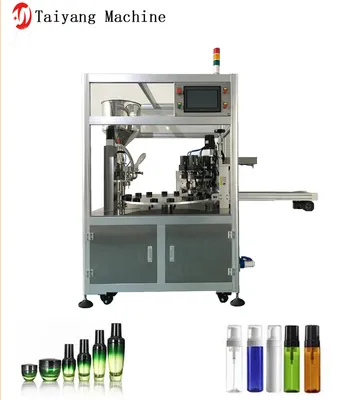 SGS Certified High Speed Double - Head Rotary Cosmetic Water Filling Machine