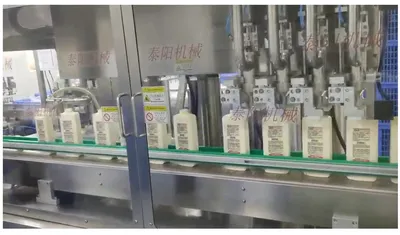 Shampoo and Hair Conditioner Bottle Cap Label Filling Line Filling Machine
