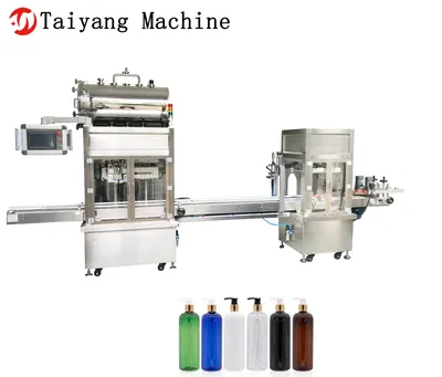 Stable Production Laundry Liquid Shower Gel Filling and Packaging Machine