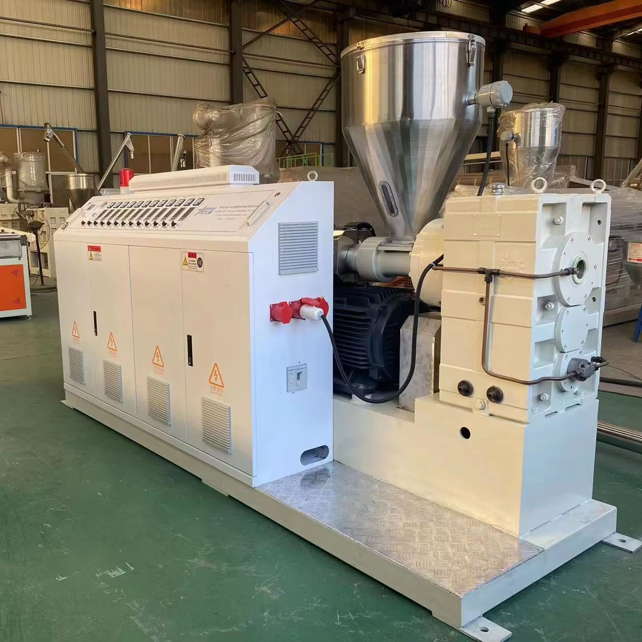 PVC Soft Door Curtain Extrusion Machine PVC Curtain Making Machine