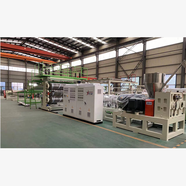 ABS Sheet Production Line High Efficiency Plastic Extruders
