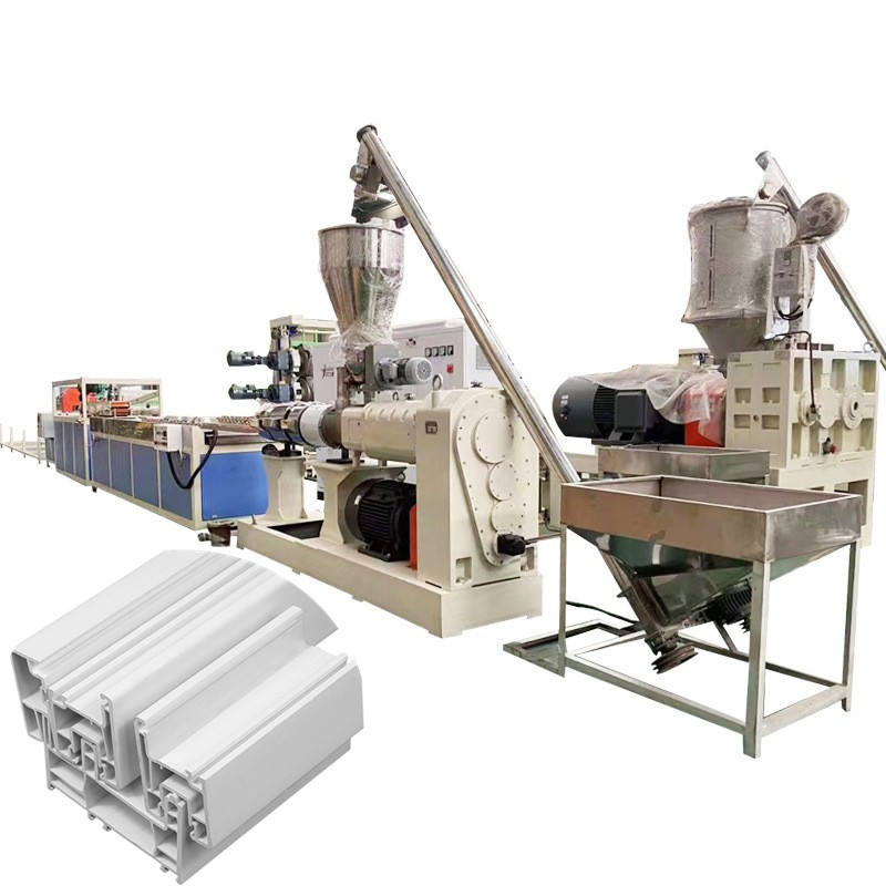 PVC Door and Window Profile Production Line Plastic Steel Profile Equipment Manufacturer Profile Equipment