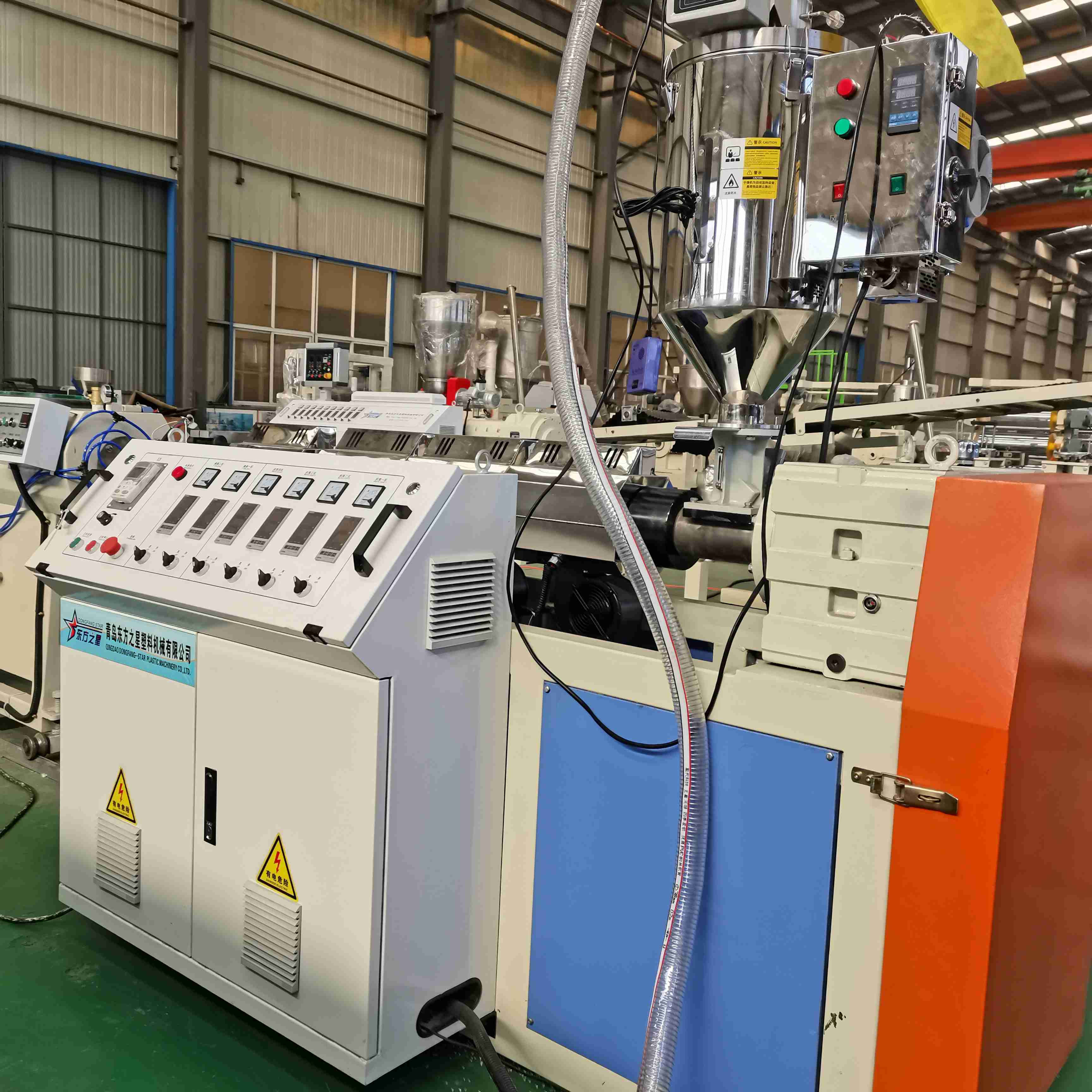 Automatic PE Insulation Strip Equipment Plastic Extruders Manufacturing Plant