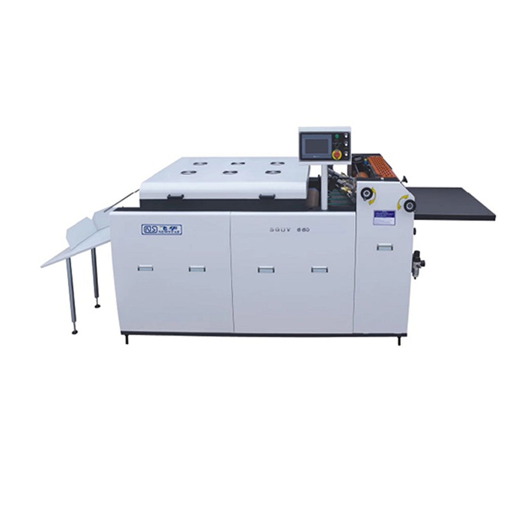 SGUV-660 Full Digital Manual Paper Sheet UV Liquid Laminating Coating Machine