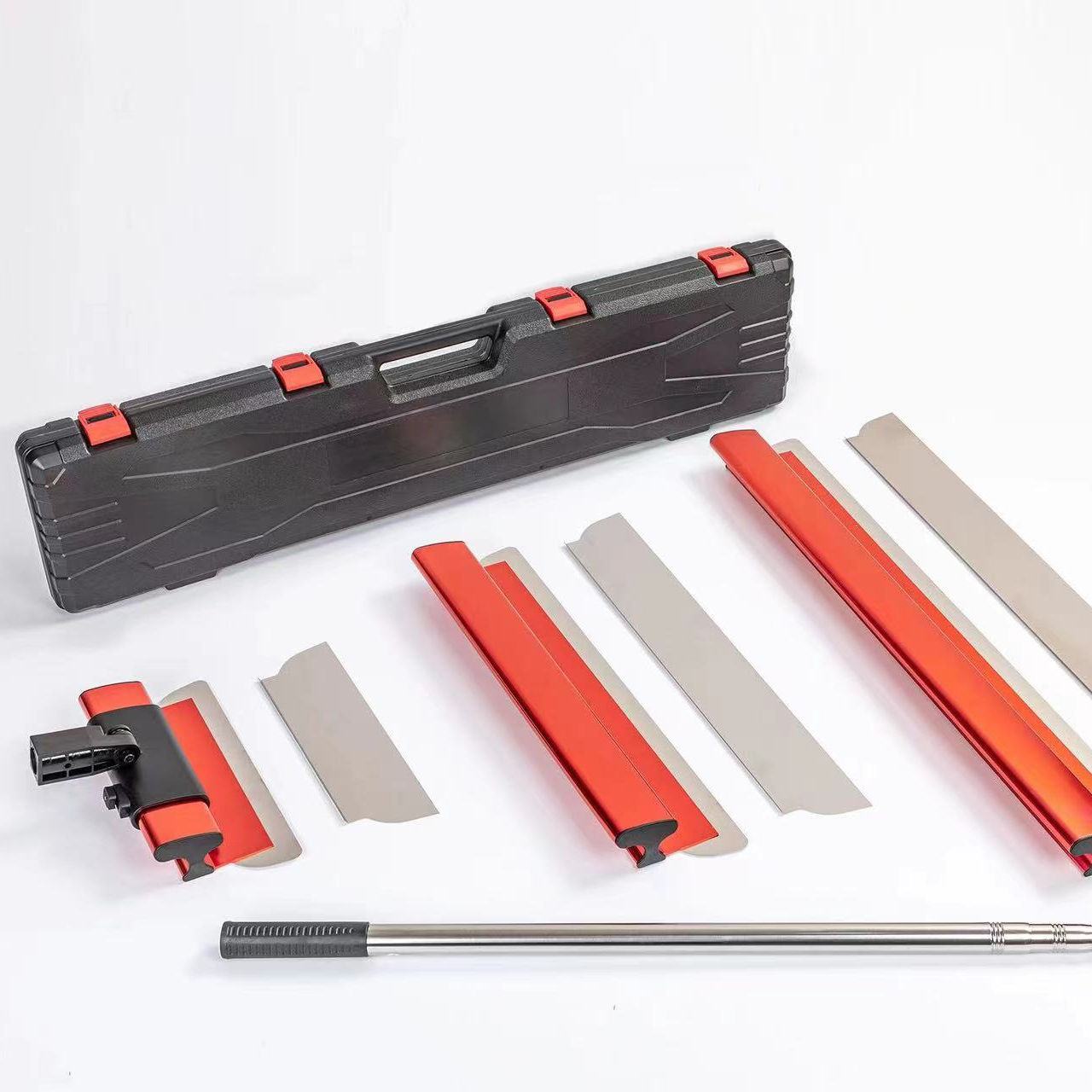 Drywall Skimming Spatulas Replace Blade Spare Blades Extruded Aluminum Stainless Steel Construction Putty